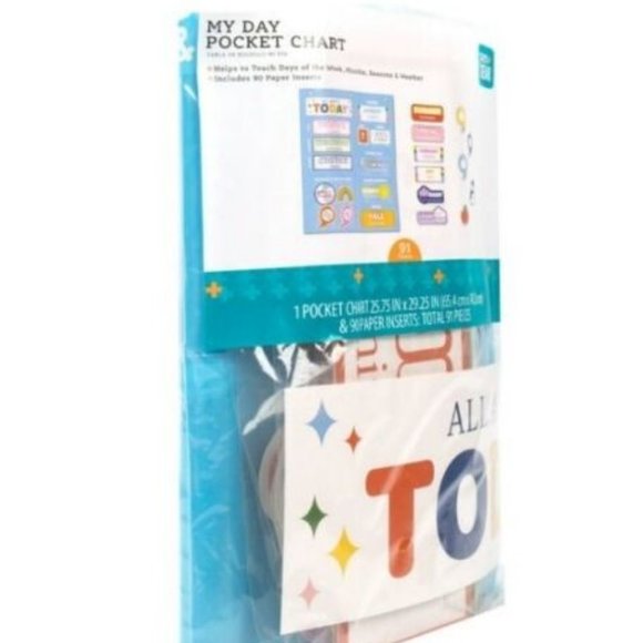 Pen + Gear My Day Pocket Chart For Home, School, Homeschoolers..Brand new. - Picture 5 of 10